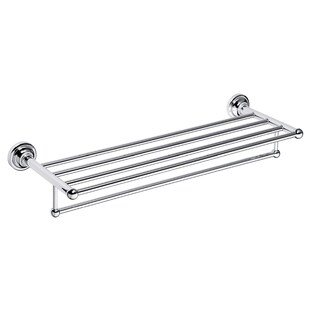 Brillantbad BETRO CHROM Handtuchablage Messing Chrom 665x120x225 mm für Bad & Küche >> zum Bohren 