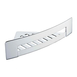Brillantbad BYTRO Eckseifenkorb Edelstahl Chrom 160x280x75 mm für Bad & WC >> zum Bohren 