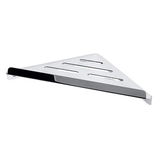 Brillantbad BYTRO Eckseifenkorb Edelstahl poliert 110x205x25 mm für Bad & WC >> zum Bohren 