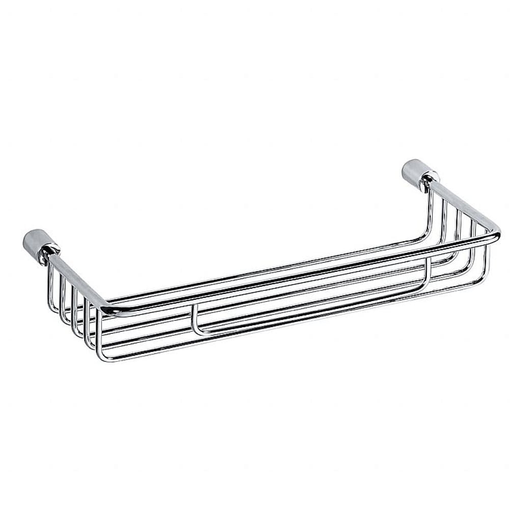 Brillantbad BYTRO Seifenkorb Messing Chrom poliert 130x235x58 mm f&uuml;r Bad & WC >> zum Bohren 