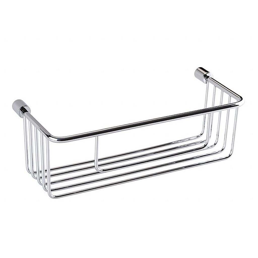 Brillantbad BYTRO Seifenkorb Messing Chrom poliert 135x320x110 mm f&uuml;r Bad & WC >> zum Bohren 