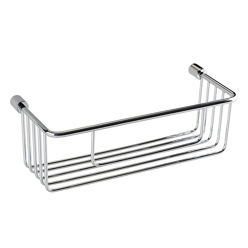 Brillantbad BYTRO Seifenkorb Messing Chrom poliert 135x210x110 mm f&uuml;r Bad & WC >> zum Bohren 