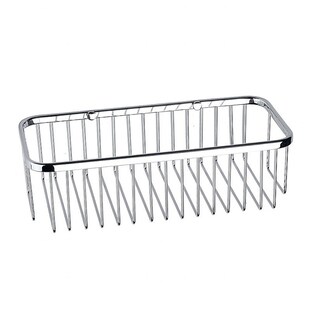 Brillantbad BYTRO Seifenkorb Messing Chrom poliert 145x305x90 mm für Bad & WC >> zum Bohren 