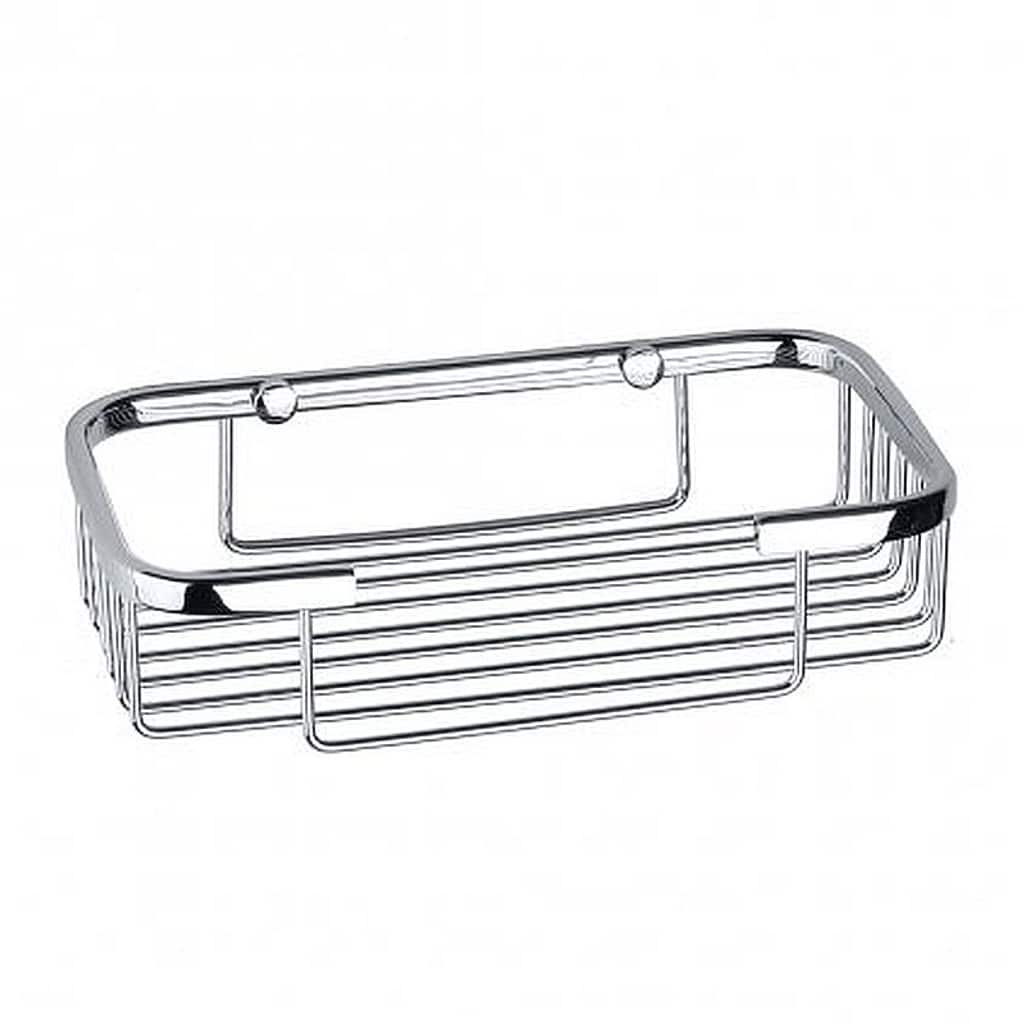 Brillantbad BYTRO Seifenkorb Messing Chrom poliert 120x210x50 mm f&uuml;r Bad & WC >> zum Bohren 