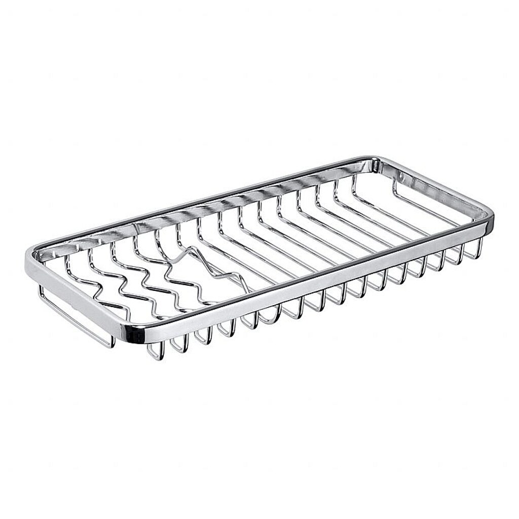 Brillantbad BYTRO Seifenkorb Messing Chrom poliert 130x300x30 mm f&uuml;r Bad & WC >> zum Bohren 