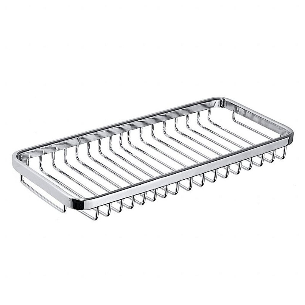 Brillantbad BYTRO Seifenkorb Messing Chrom poliert 145x305x40 mm f&uuml;r Bad & WC >> zum Bohren 