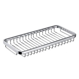 Brillantbad BYTRO Seifenkorb Messing Chrom poliert 145x305x40 mm für Bad & WC >> zum Bohren 