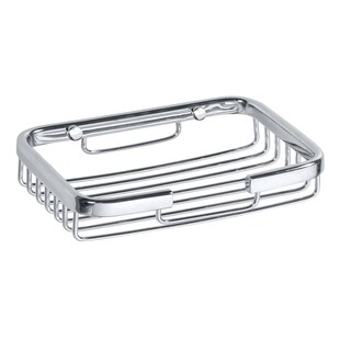 Brillantbad BYTRO Seifenkorb Messing Chrom poliert 90x130x30 mm für Bad & WC >> zum Bohren 