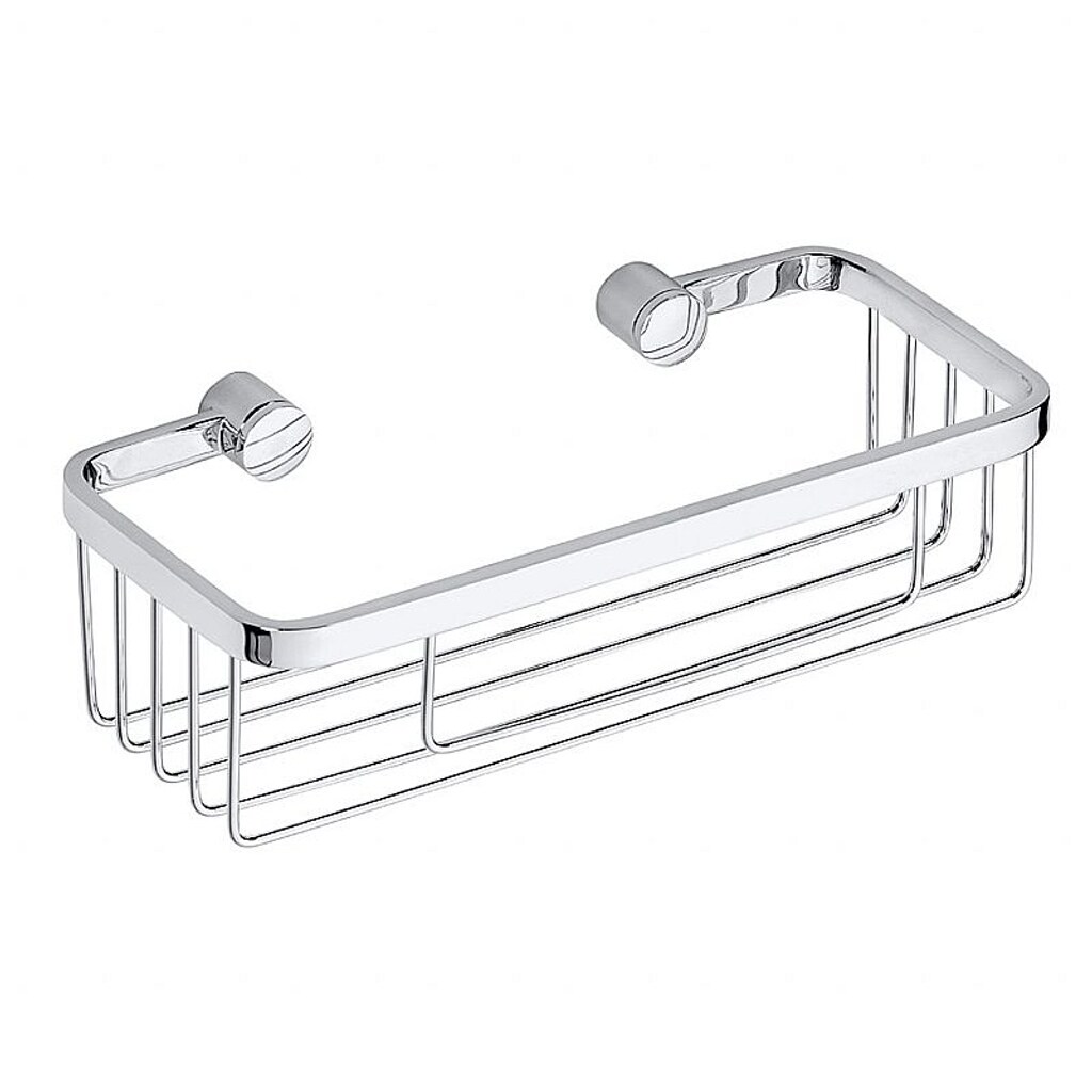 Brillantbad BYTRO Seifenkorb Messing Chrom poliert 110x250x75 mm f&uuml;r Bad & WC >> zum Bohren 