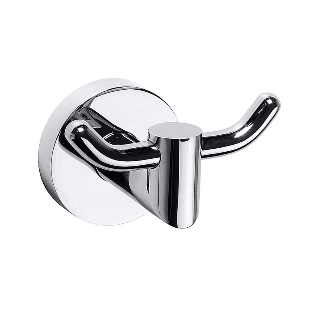 Brillantbad BAWELL Doppelkleiderhaken magnetisch Messing Chrom 66x84x60 mm f&uuml;r Bad & K&uuml;che >> Magnetisch 