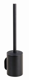 Brillantbad BEASY WC-Bürstengarnitur Edelstahl Kunststoff Schwarz 97x80x355 mm für Bad & WC >> zum Kleben 