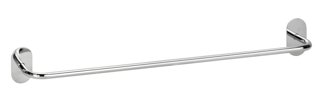 Brillantbad BEASY Handtuchhalter Edelstahl poliert 74x645x74 mm f&uuml;r Bad & K&uuml;che >> zum Kleben 