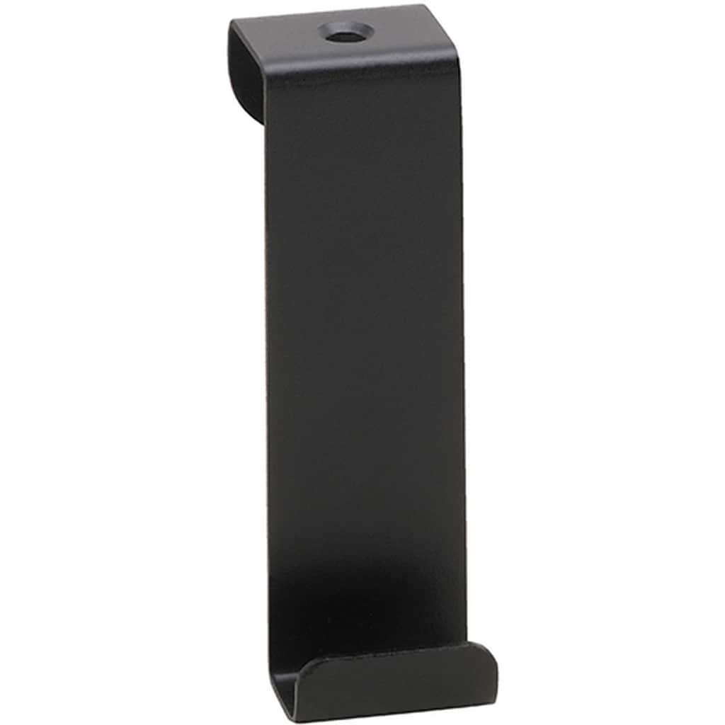 Brillantbad BARK T&uuml;rkleiderhaken Edelstahl Schwarz 34x25x85 mm f&uuml;r Bad & K&uuml;che >> zum Einh&auml;ngen 