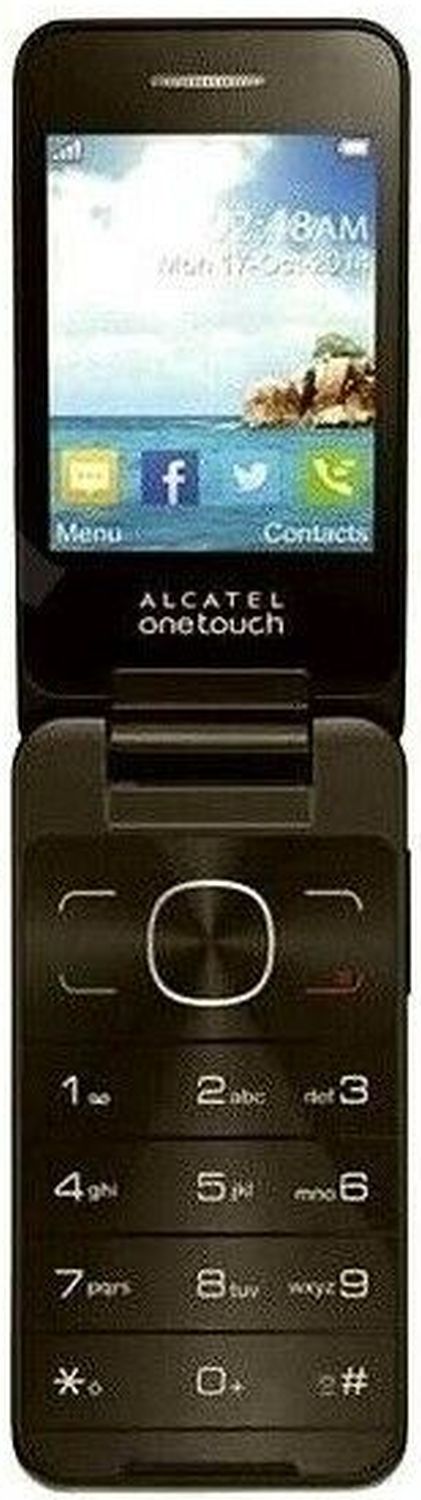Alcatel OneTouch 20.12G Gro&szlig;tastenhandy Seniorenhandy Soft Gold 
