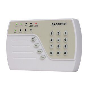 Axesstel Haus Funk Alarmanlagen System GSM SMS Sicherheit Set AG50 mit 2 Bewegungsmeldern 