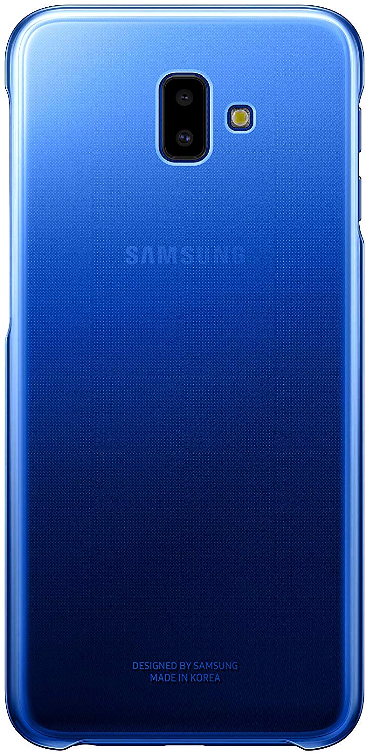 Original Samsung Galaxy J6+ - Gradation Cover EF-AJ610, Blue 