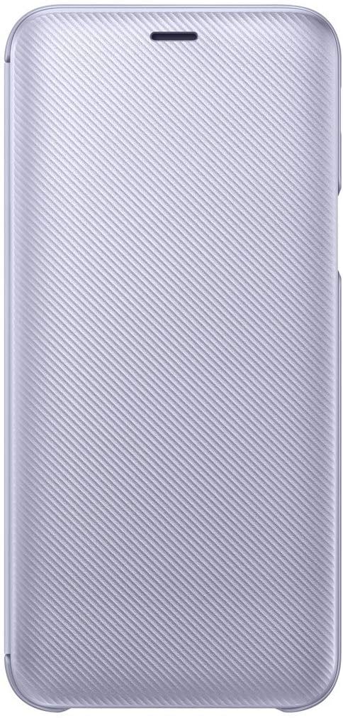 Original Samsung EF-WJ600 Wallet Cover f&uuml;r Galaxy J6 Lila 