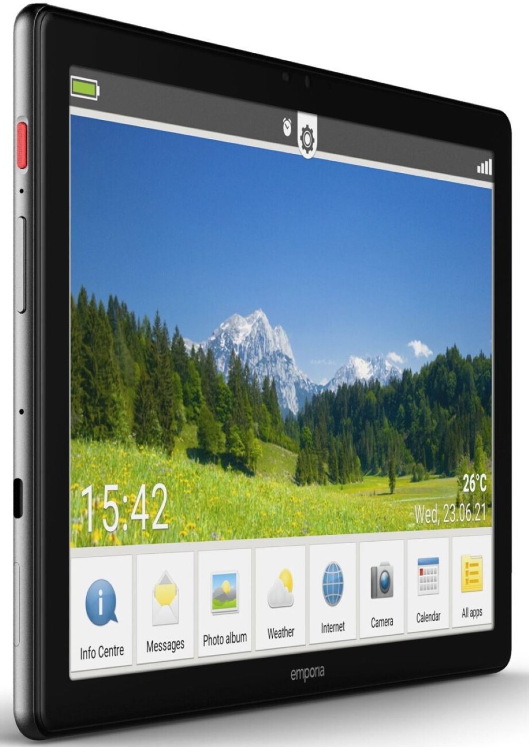 REFURBISHED &ndash; Emporia Tab1 32GB LTE Gray - Wie Neu 
