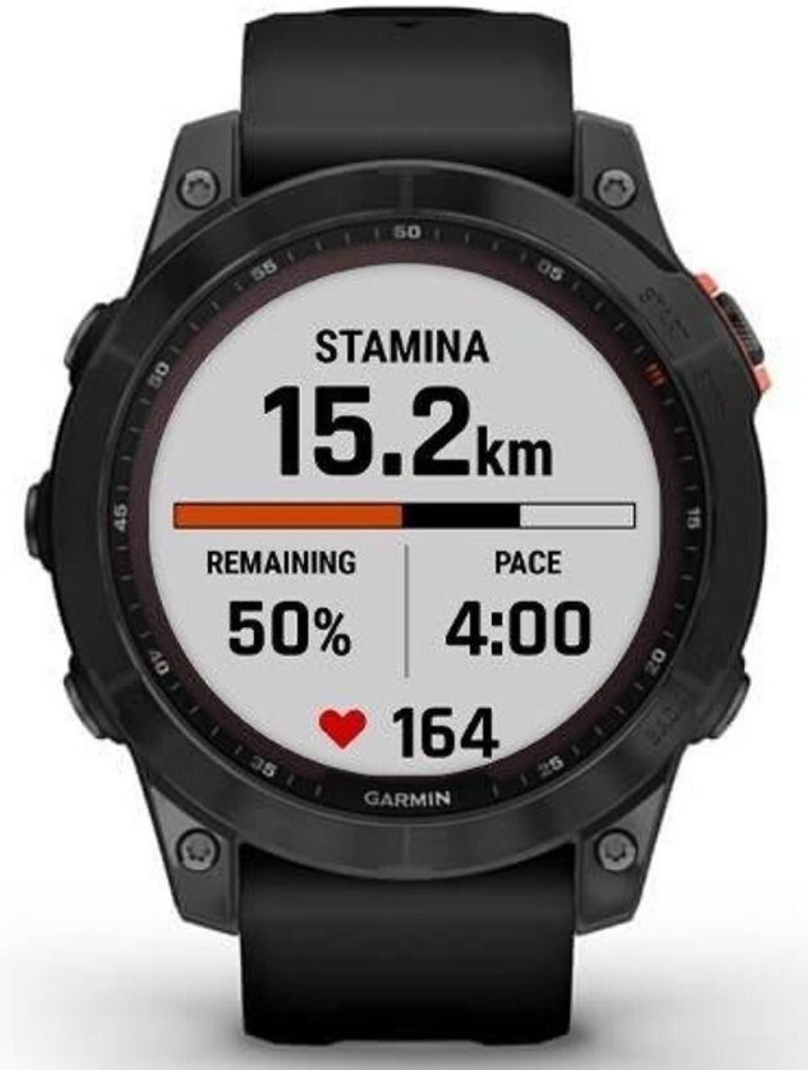 REFURBISHED &ndash; Garmin Fenix 7S Solar 42mm GPS-Multisport-Smartwatch Gray/Black - Wie Neu 