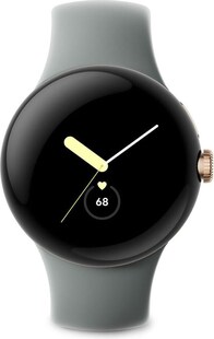 Google Pixel Watch WiFi Champagne Gold Sportband Hazel 
