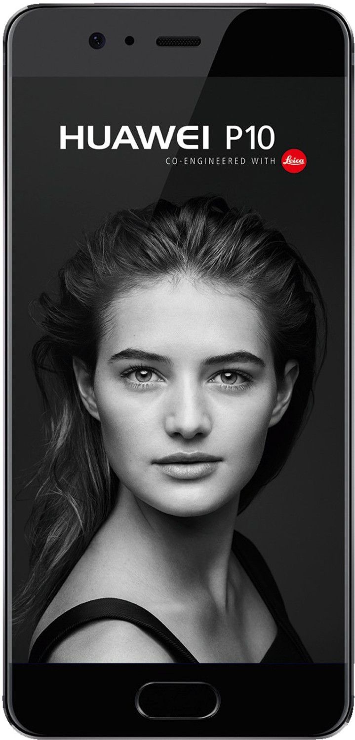 REFURBISHED &ndash; Huawei P10 64GB Single-SIM Android 7.0 Graphite Black - Wie Neu 