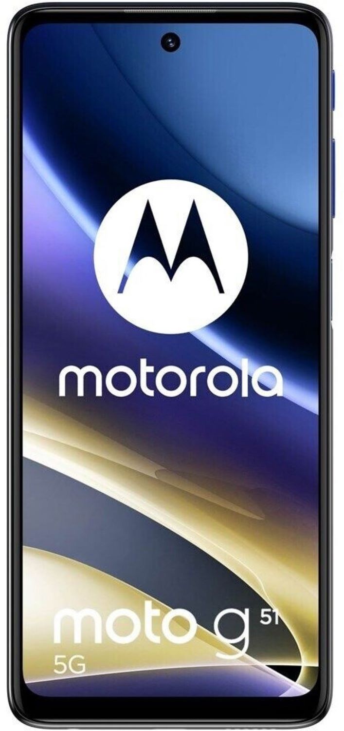REFURBISHED &ndash; Motorola Moto G51 5G (XT2171-2) 64GB Dual-SIM Indigo Blue - Sehr Gut 