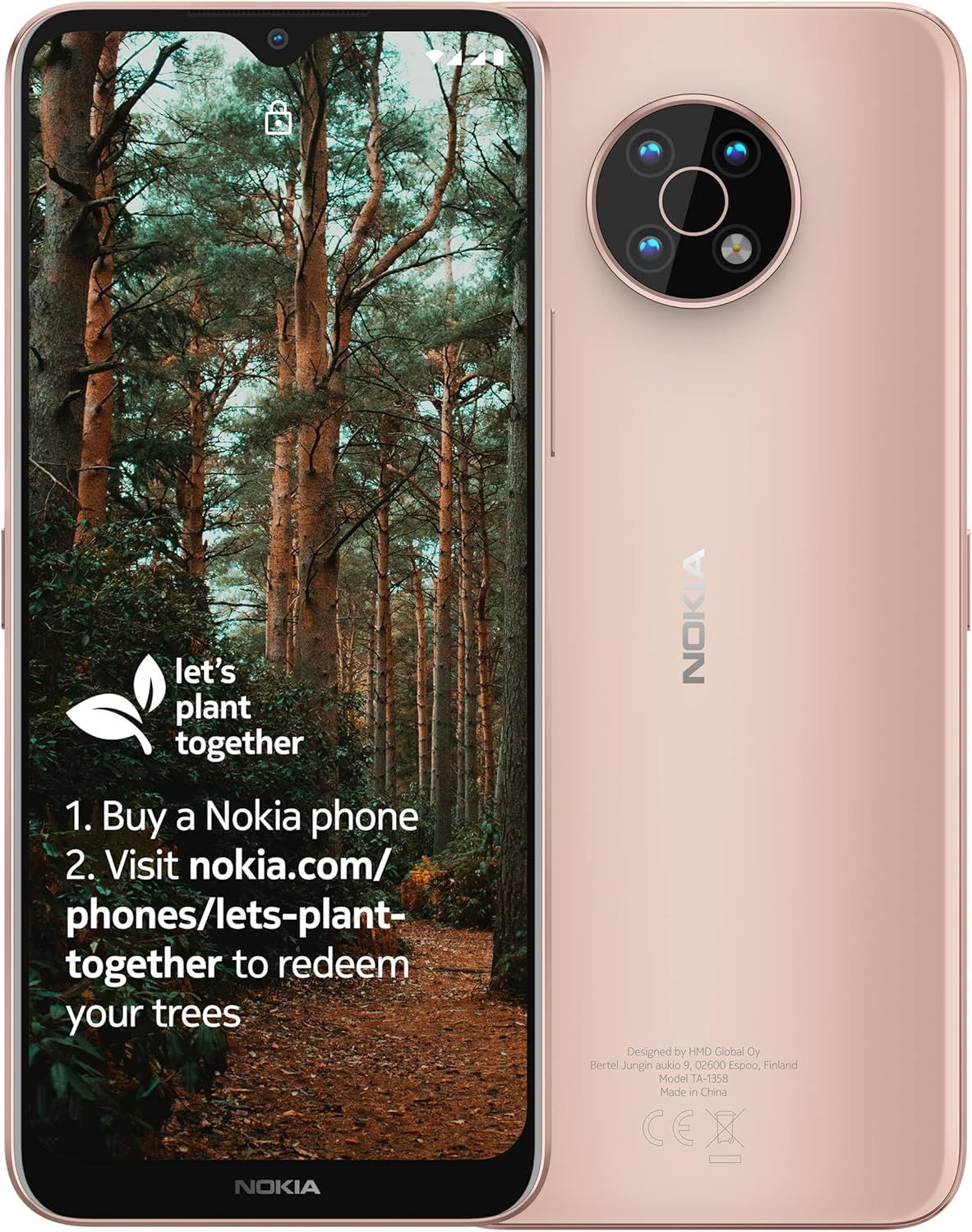 REFURBISHED &ndash; Nokia G50 64GB Dual-SIM Midnight Sun - Wie Neu 