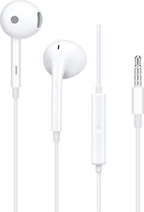 Oppo In-Ear-Kopfhörer MH156 kabelgebunden mit Mikrofon, 3,5mm Klinke - Bulk - White 
