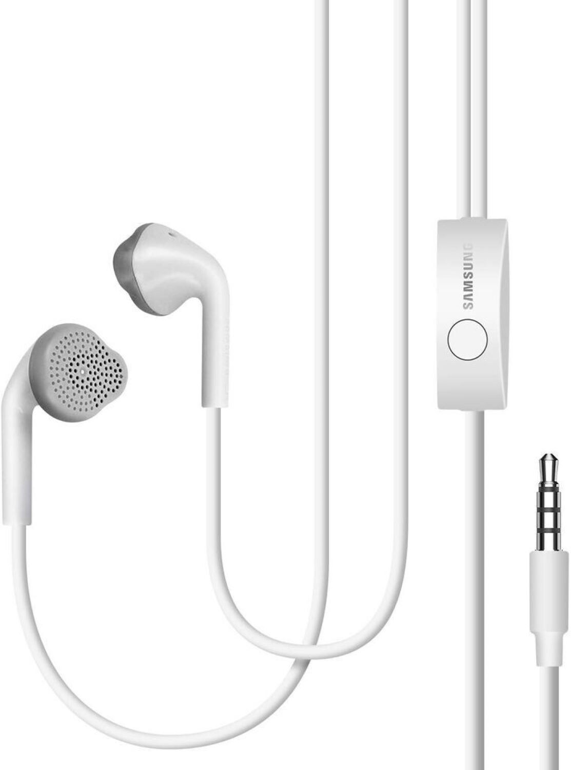 Samsung In-Ear-Kopfh&ouml;rer EHS61 kabelgebunden mit Mikrofon, 3,5mm Klinke - Bulk - White 