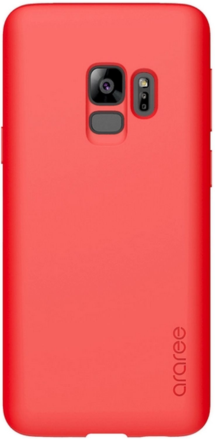 Araree Airfit Pop Case Schutzh&uuml;lle Snow Red Samsung Galaxy S9 