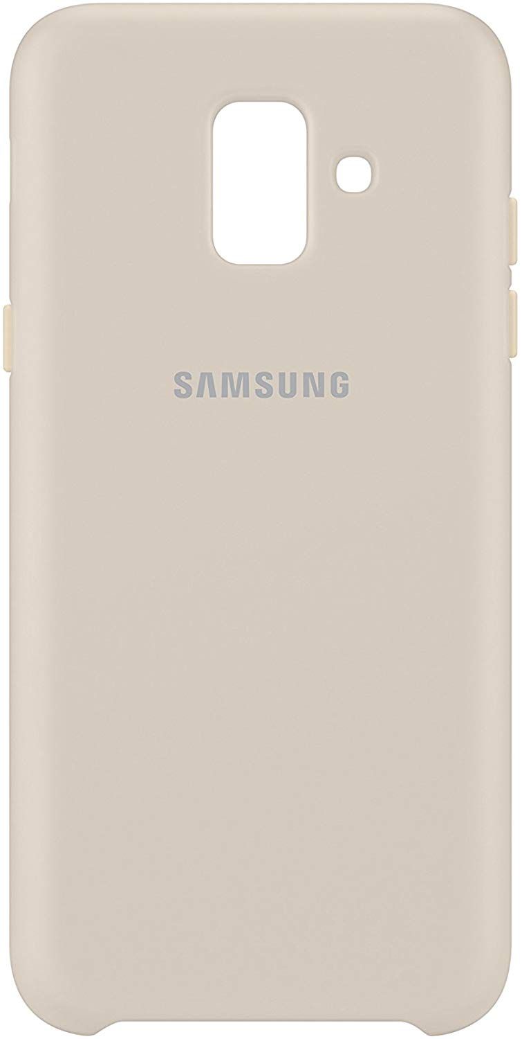 Samsung EF-PA600CFE Dual Layer Cover Gold f&uuml;r Galaxy A6 (2018) 