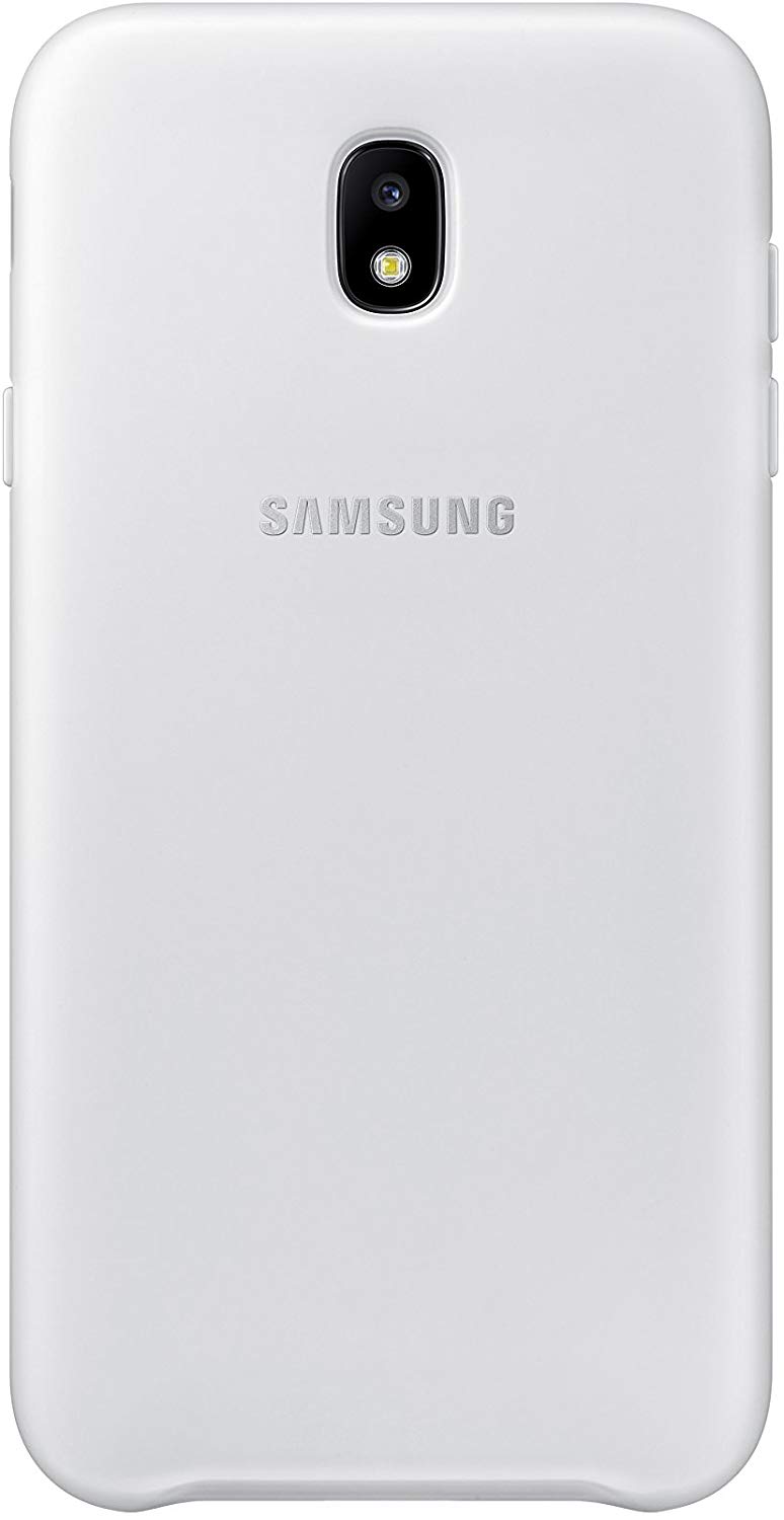 Samsung EF-PJ730 Dual Layer Schutzh&uuml;lle f&uuml;r Galaxy J7 (2017) wei&szlig; 