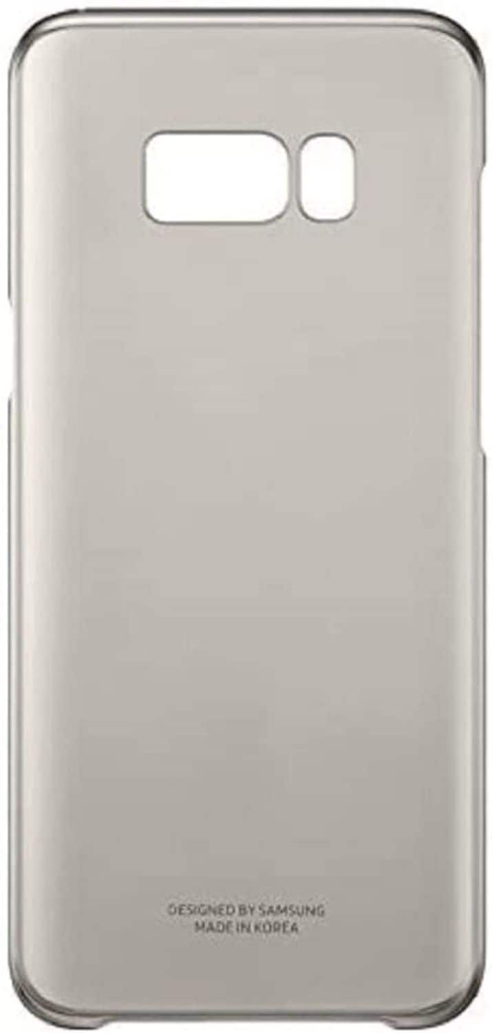 Original Samsung EF-QG955CFE Clear Backcover f&uuml;r Samsung Galaxy S8+ gold 