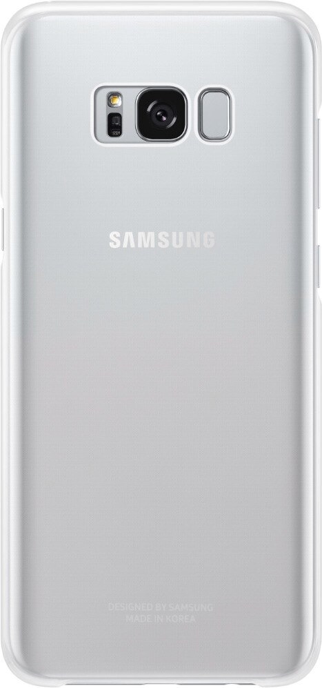 Original Samsung EF-QG955CSE Clear Backcover f&uuml;r Samsung Galaxy S8+ silber 