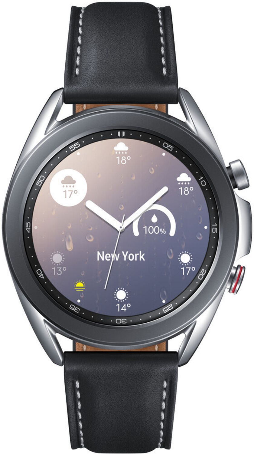 REFURBISHED &ndash; Samsung SM-R855 Galaxy Watch 3 41mm LTE Mystic Silver - Sehr Gut 