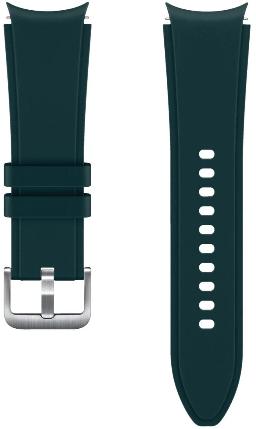 Silikonarmband (20mm) passend u.a. f&uuml;r Galaxy Watch 3/4/5/6 - Bulk - Green 