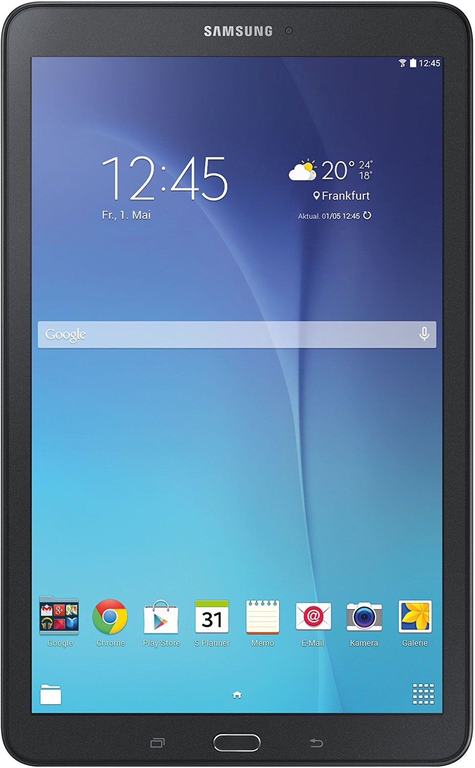 REFURBISHED &ndash; Samsung SM-T560 Galaxy Tab E 8GB WiFi Black - nur bis Android 4.4 - Sehr Gut 