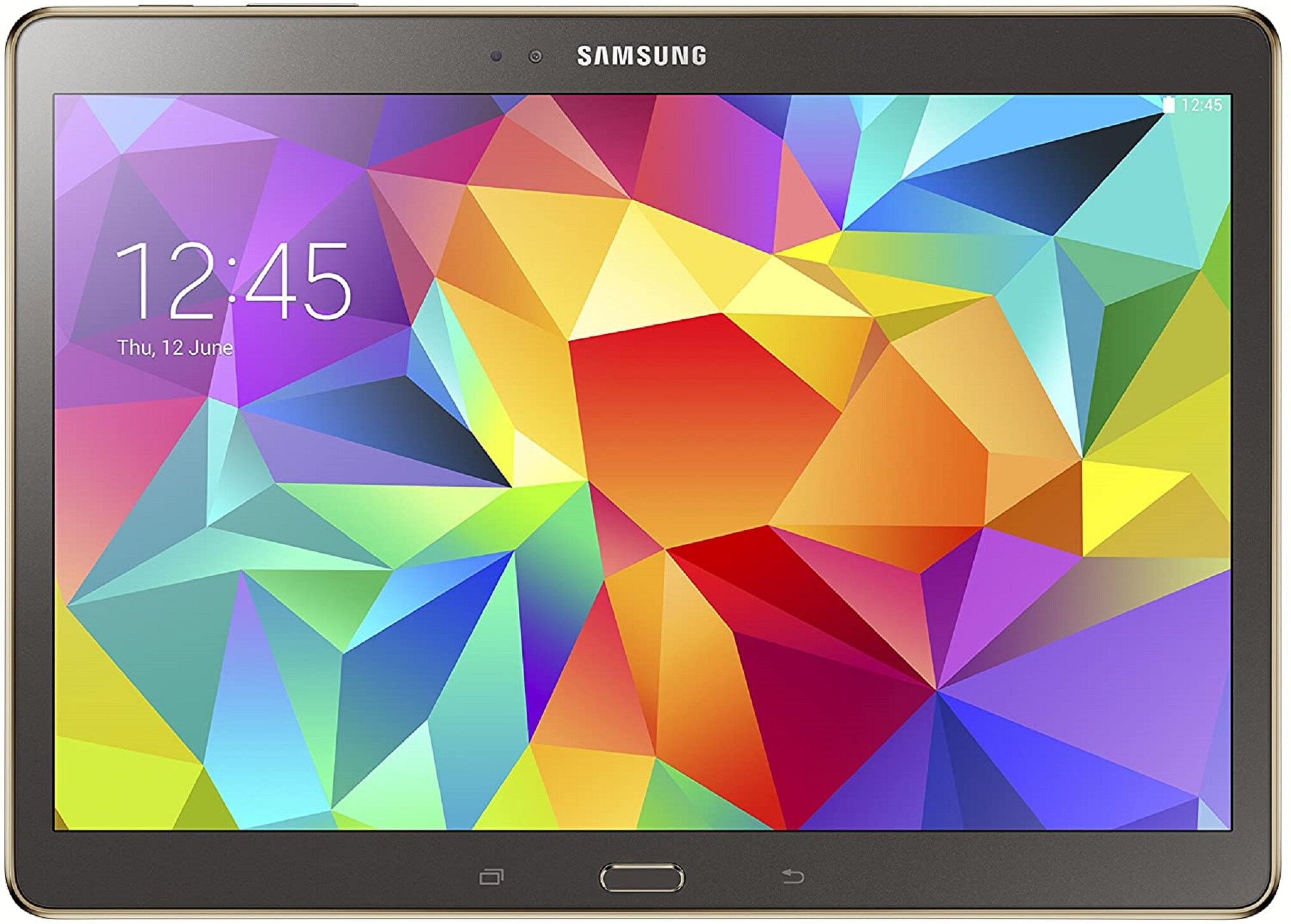 REFURBISHED &ndash; Samsung SM-T805 Galaxy Tab S 10.5 16GB LTE Titanium Bronze - nur bis Android 4.4 - Wie Neu 