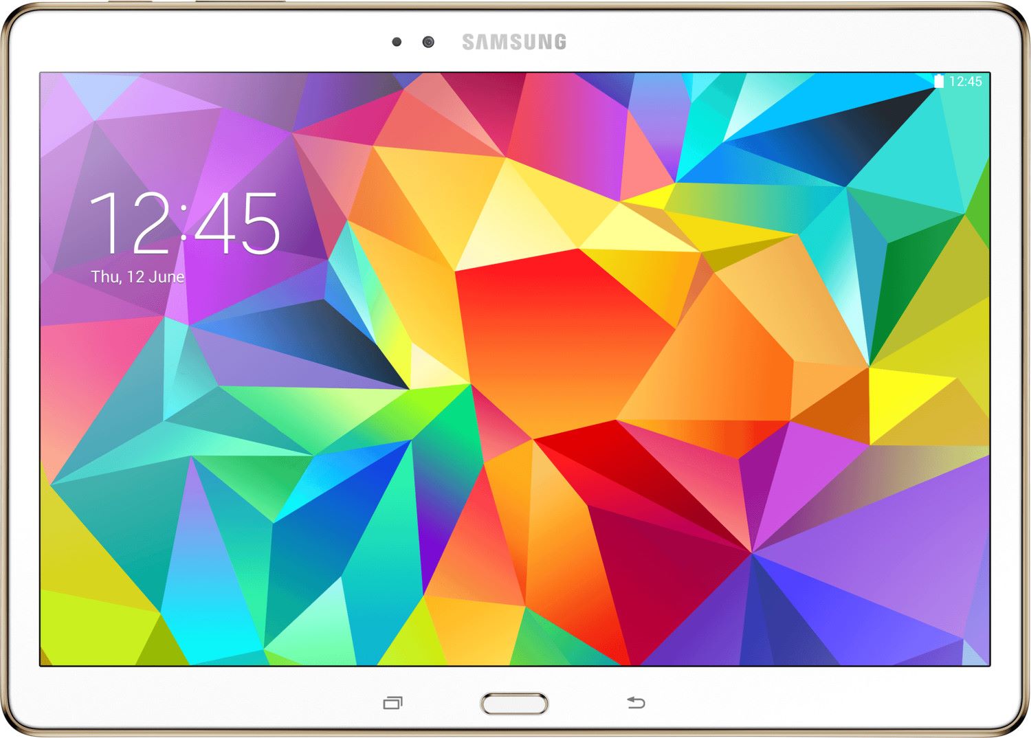 REFURBISHED &ndash; Samsung SM-T805 Galaxy Tab S 10.5 16GB LTE White - nur bis Android 4.4 - Wie Neu 