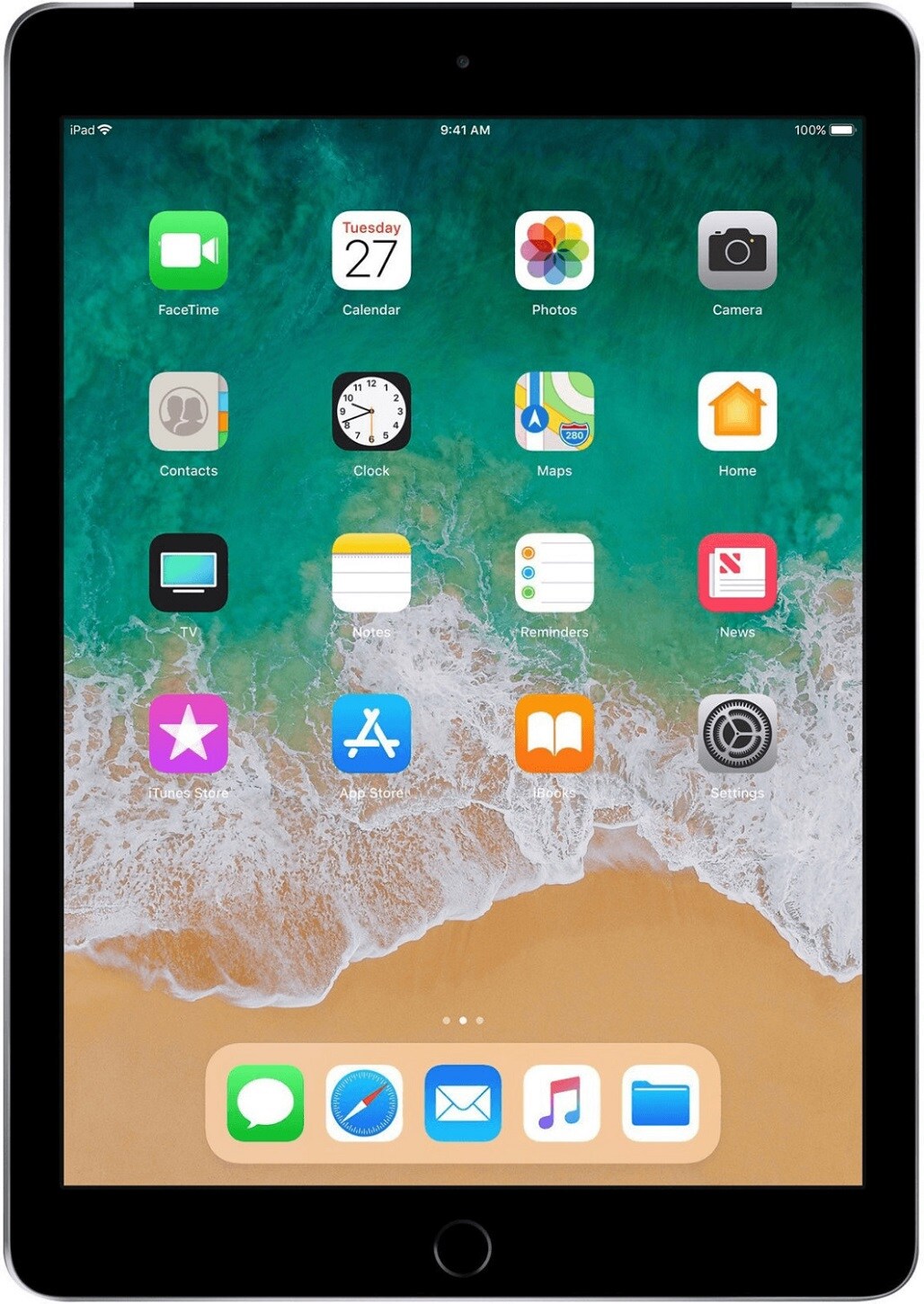 REFURBISHED &ndash; Apple iPad 6. Generation (2018) 128GB Wi-Fi Space Gray - Sehr Gut 
