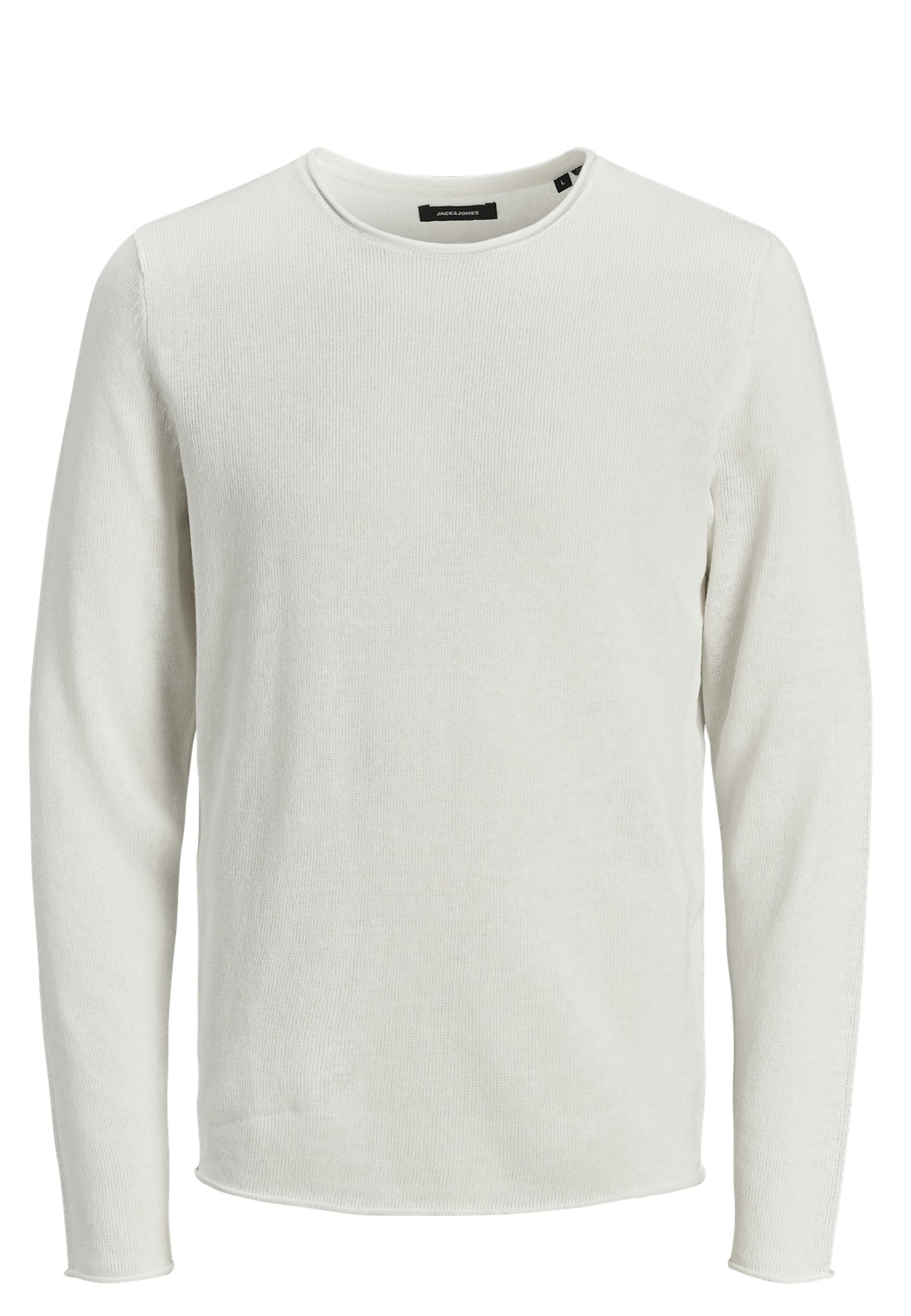 Jack & Jones Strickpullover Linen Pullover R-Neck 