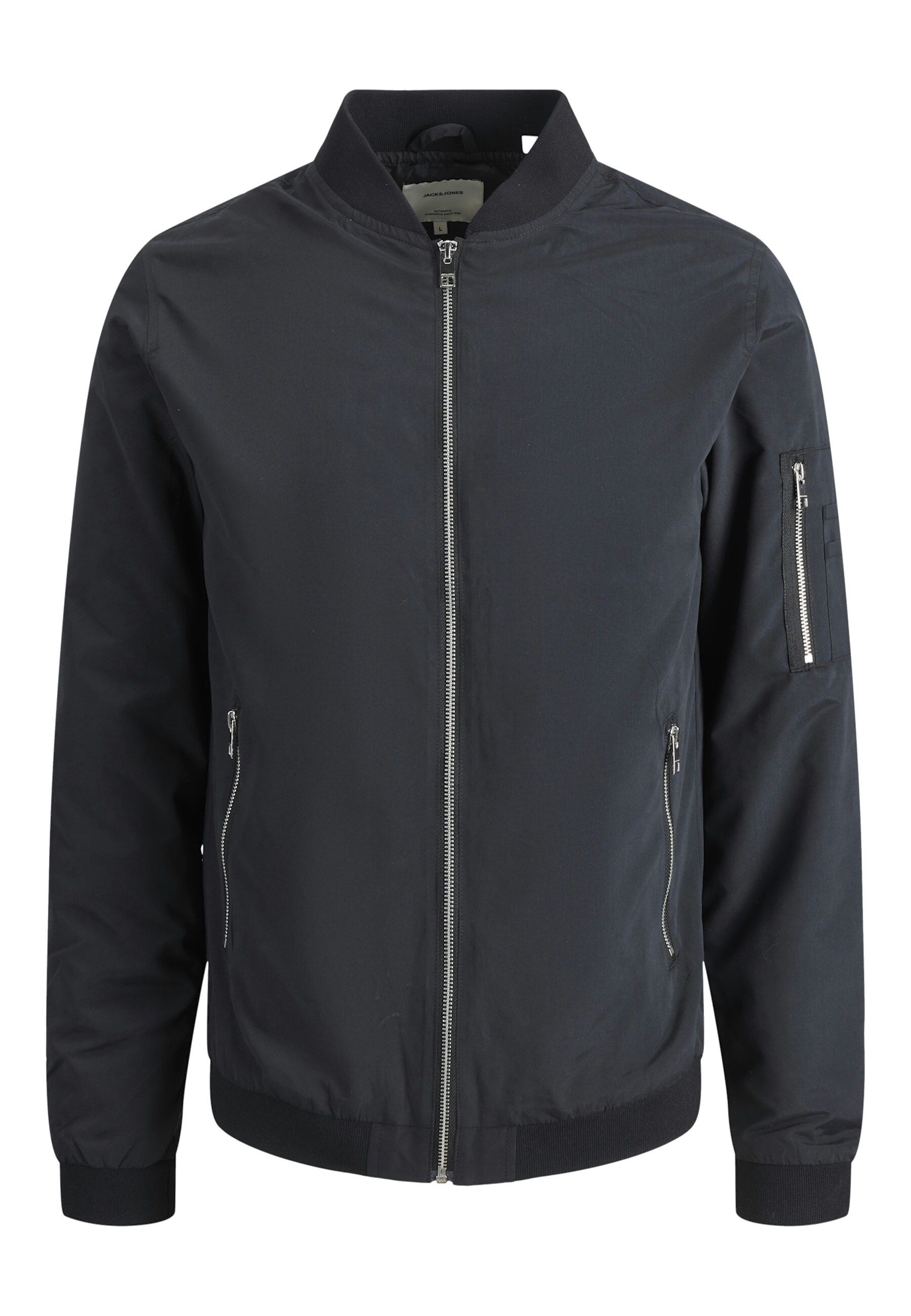 Jack & Jones Jacke Bomber Jacke Jacket JJERUSH BOMBER Zip Bomberjacket 