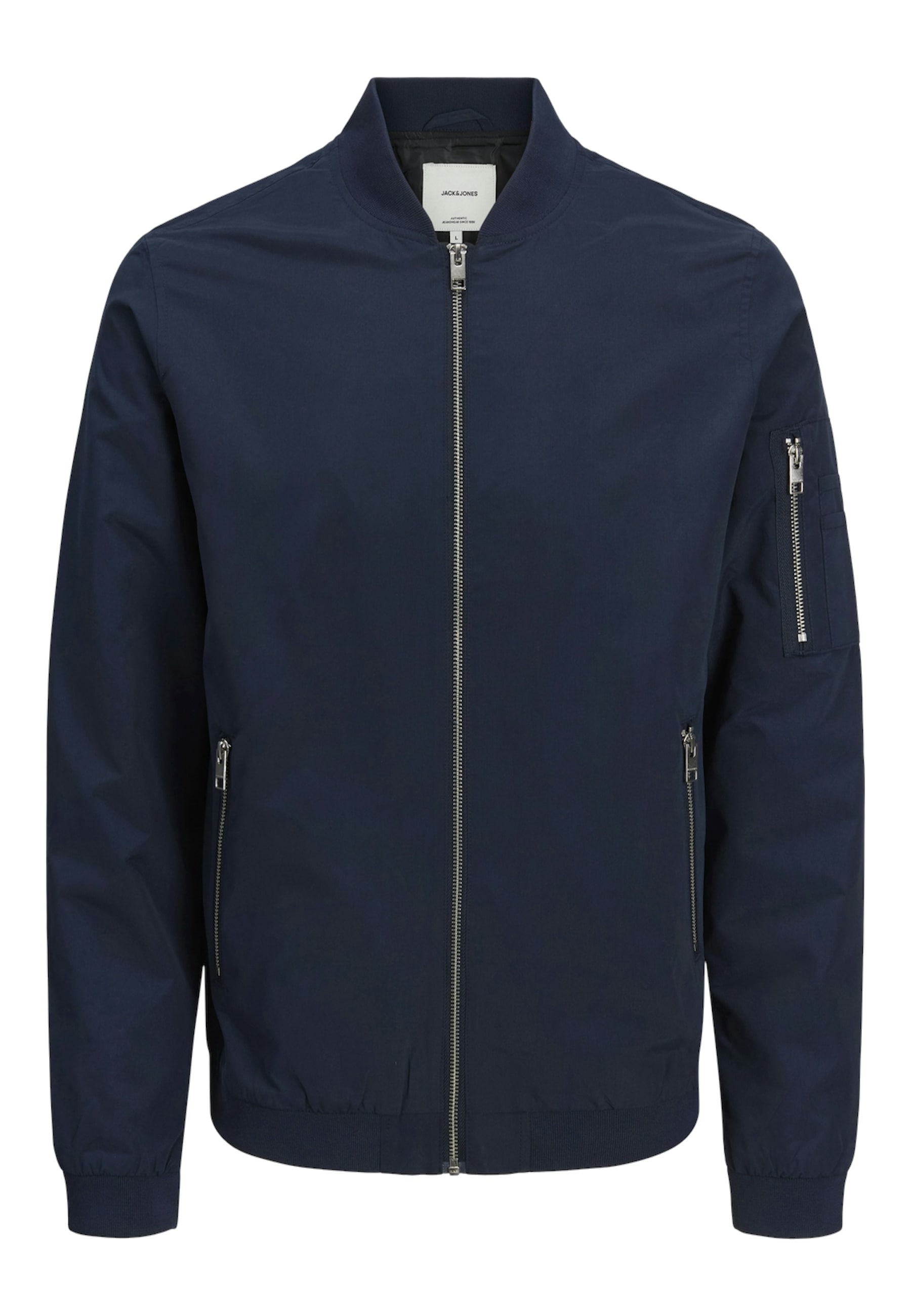 Jack & Jones Jacke Bomber Jacke Jacket JJERUSH BOMBER Zip Bomberjacket 