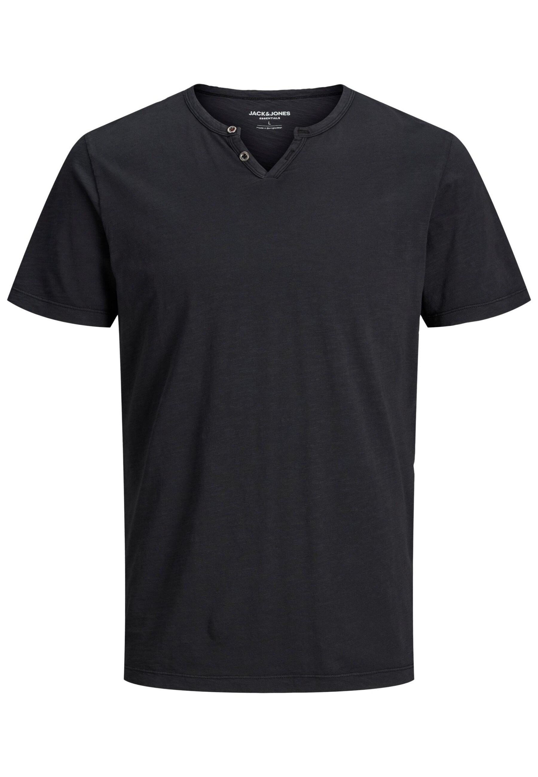 Jack & Jones Shirt Henley Shirt T-Shirt JJESPLIT NECK TEE 