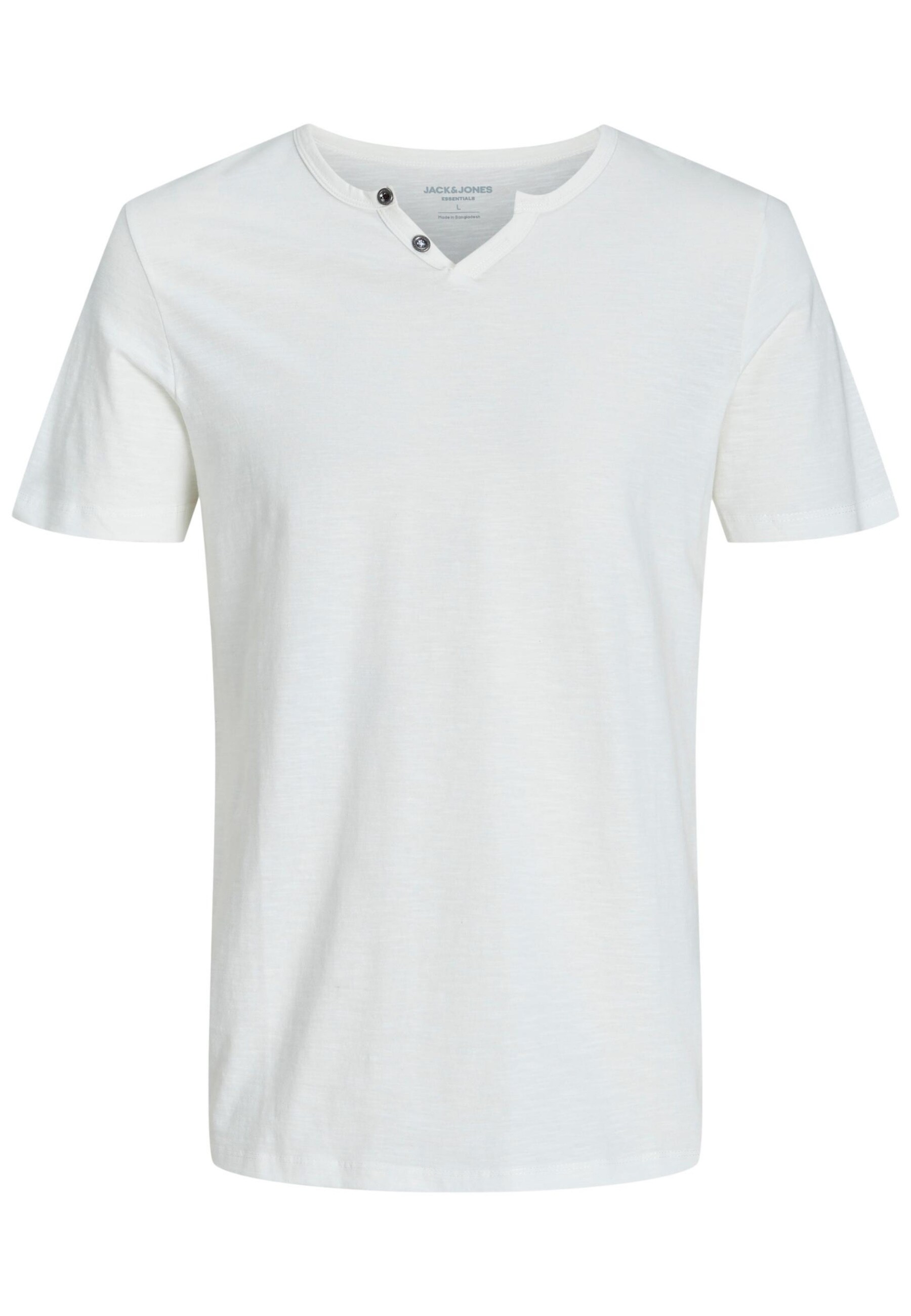 Jack & Jones Shirt Henley Shirt T-Shirt JJESPLIT NECK TEE 