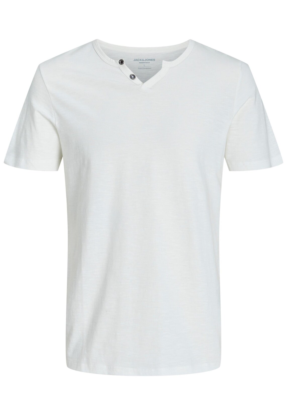 Jack & Jones Shirt Henley Shirt T-Shirt JJESPLIT NECK TEE