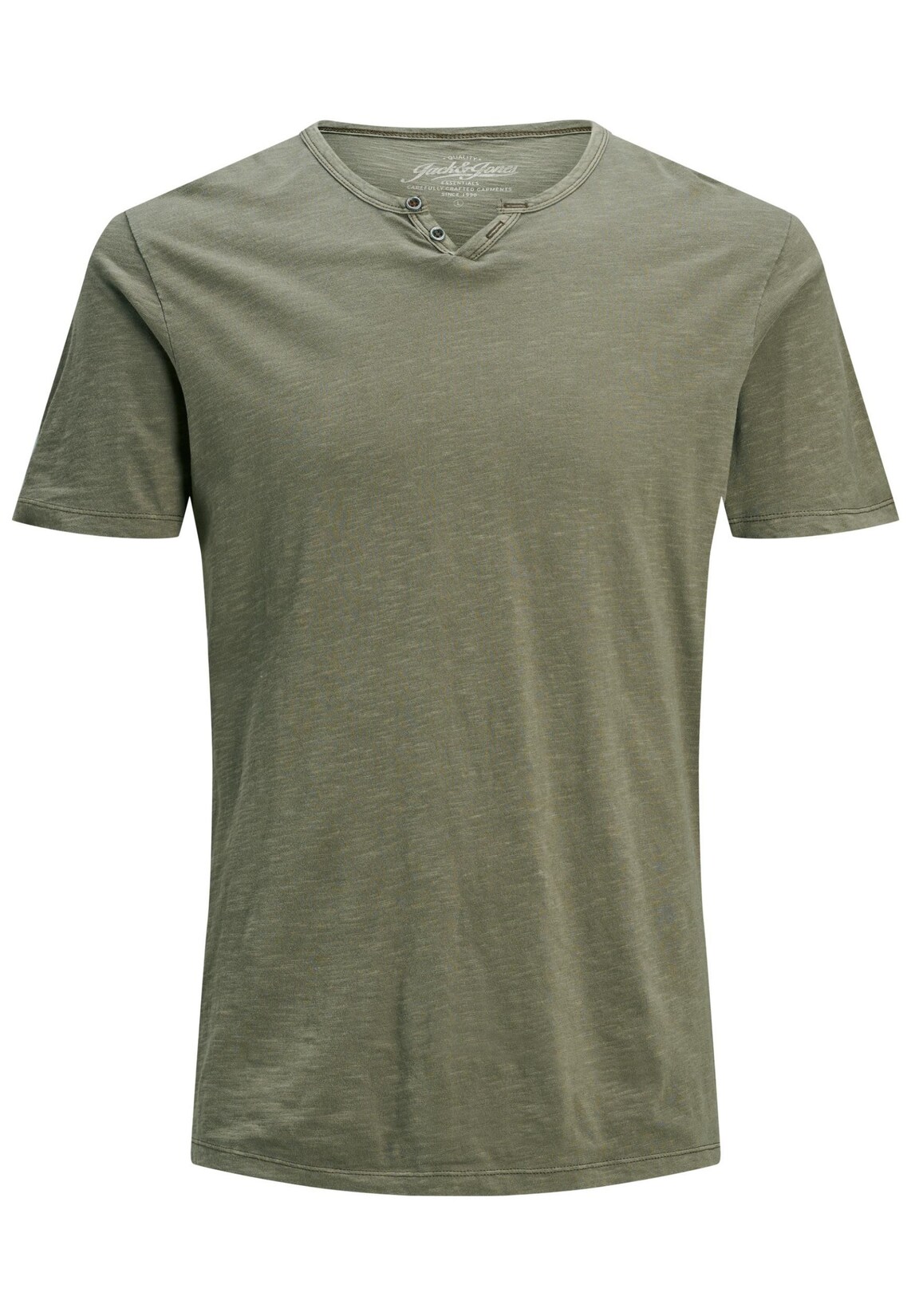 Jack & Jones Shirt Henley Shirt T-Shirt JJESPLIT NECK TEE
