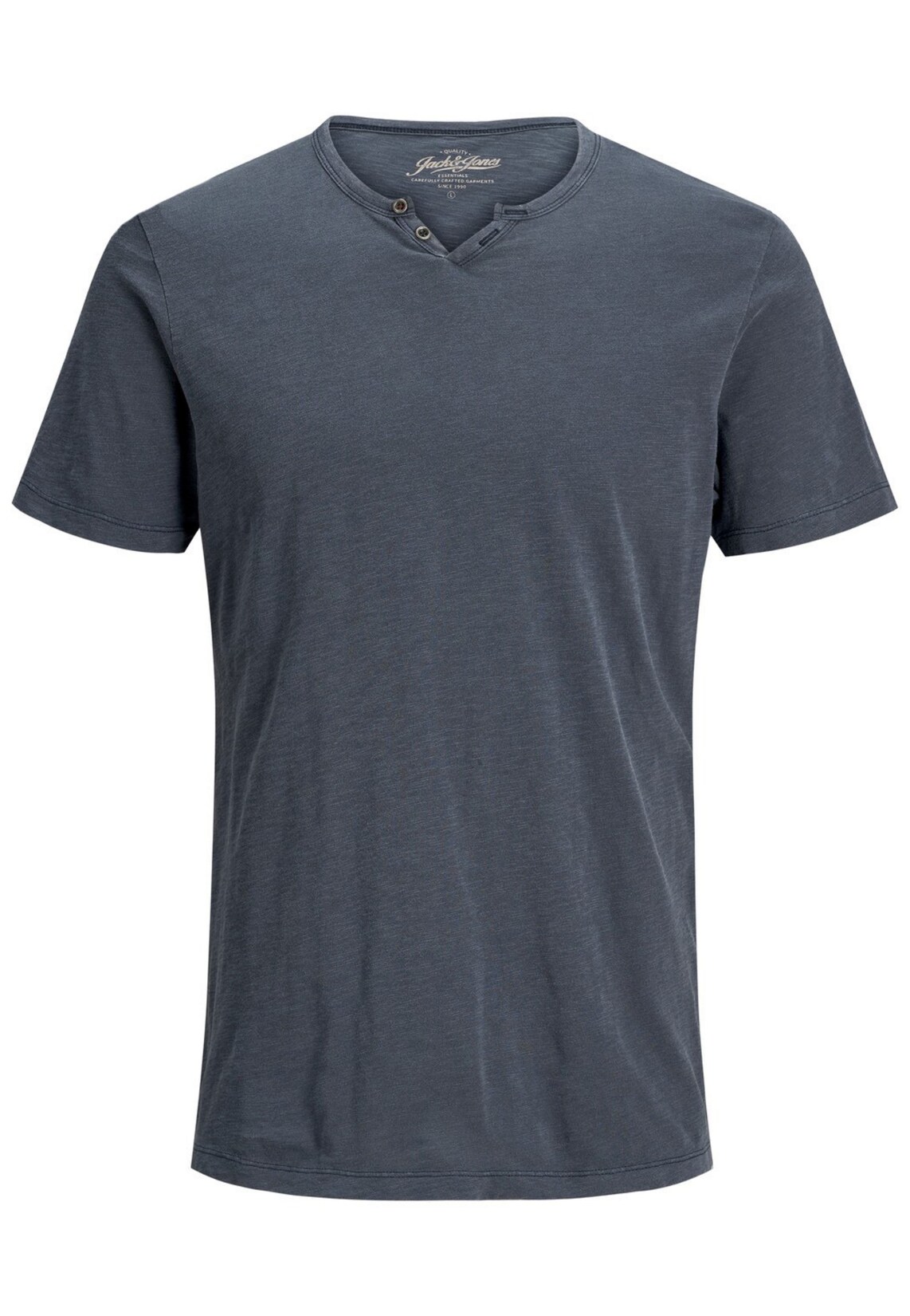 Jack & Jones Shirt Henley Shirt T-Shirt JJESPLIT NECK TEE