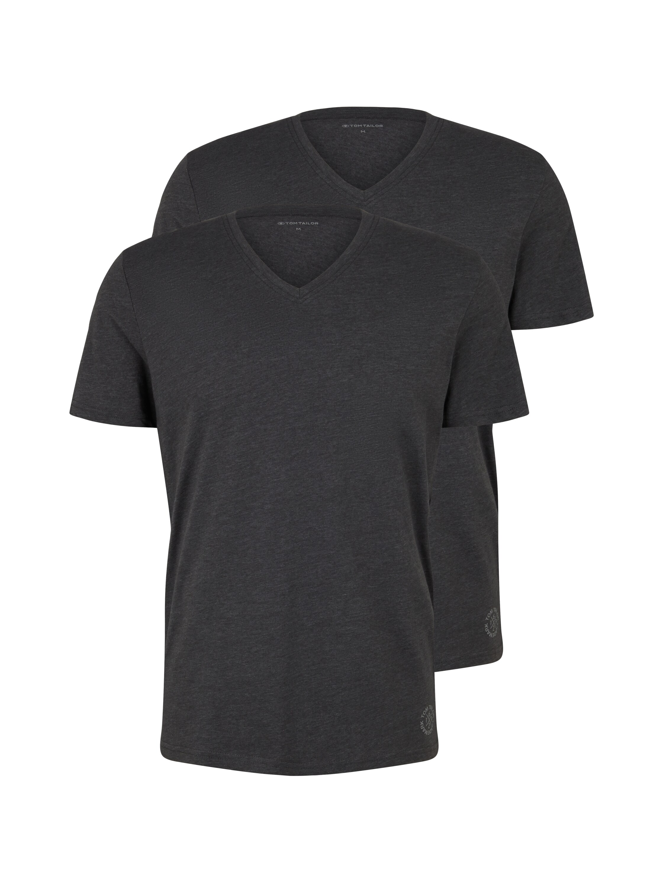Tom Tailor T-Shirt Doppelpack Kurzarmshirt V-Neck T-Shirt 