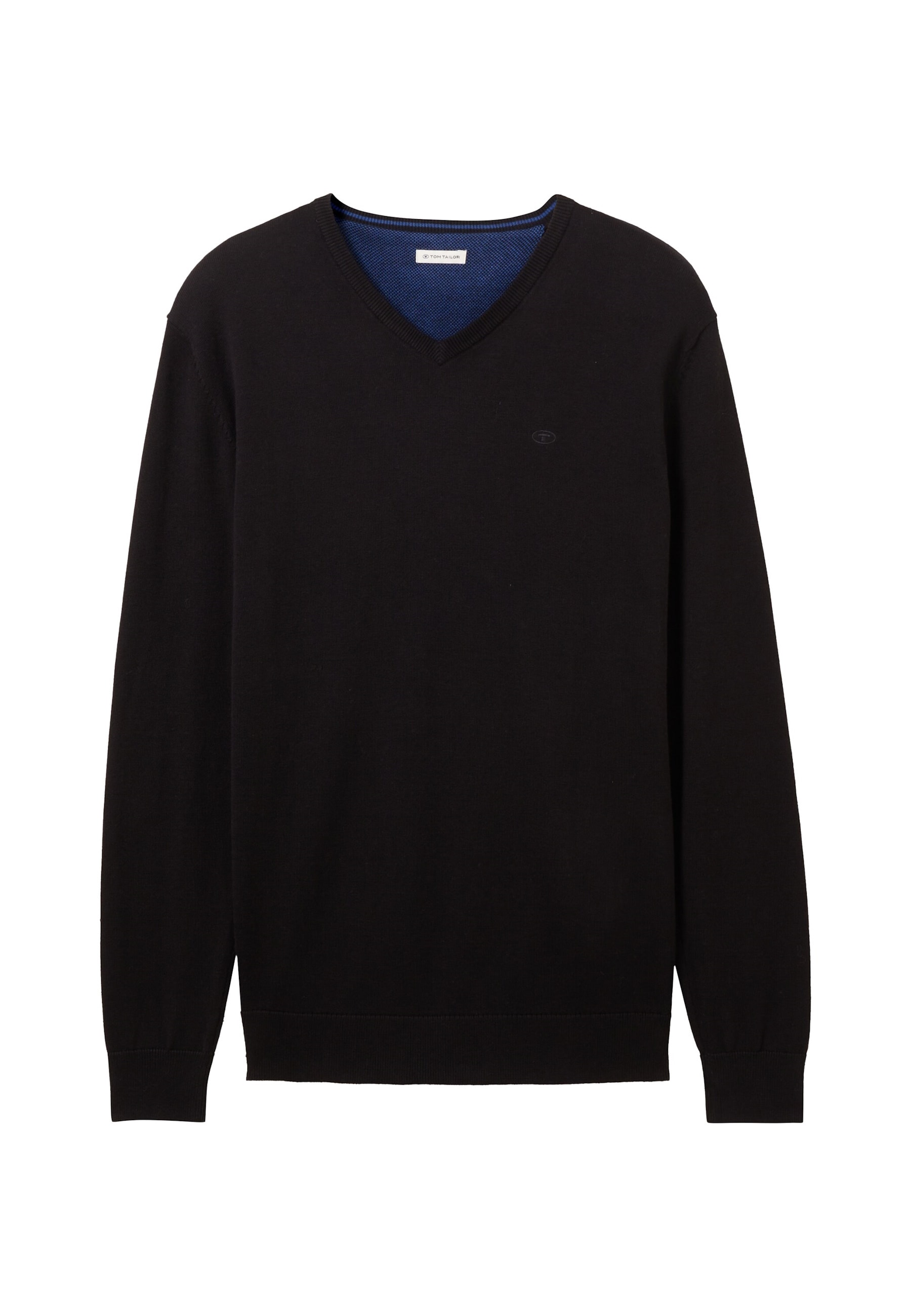 Tom Tailor Strickpullover Basic Pullover V-Neck 